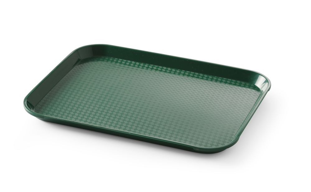 Vassoi da fast food piccoli, HENDI, Verde, 265x345x(H)20mm