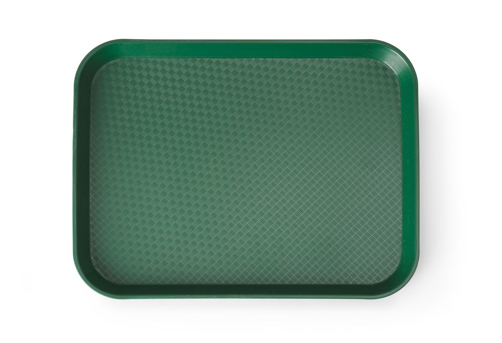 Vassoi da fast food piccoli, HENDI, Verde, 265x345x(H)20mm