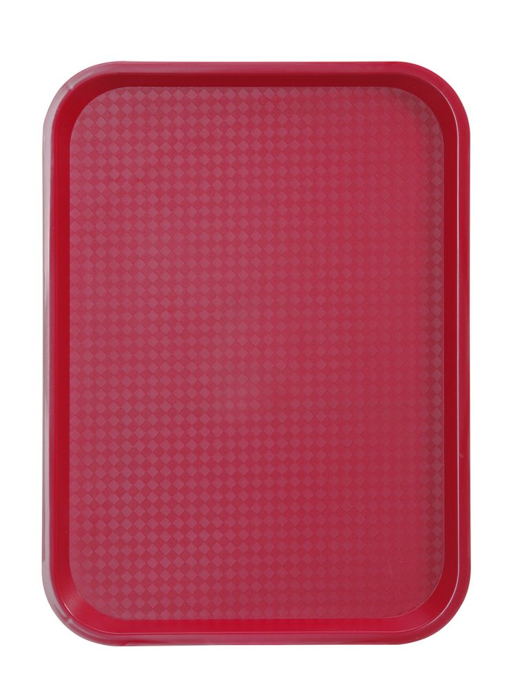 Vassoi da fast food medi, HENDI, Rosso, 305x415x(H)20mm