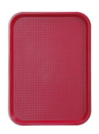 Vassoi da fast food medi, HENDI, Rosso, 305x415x(H)20mm