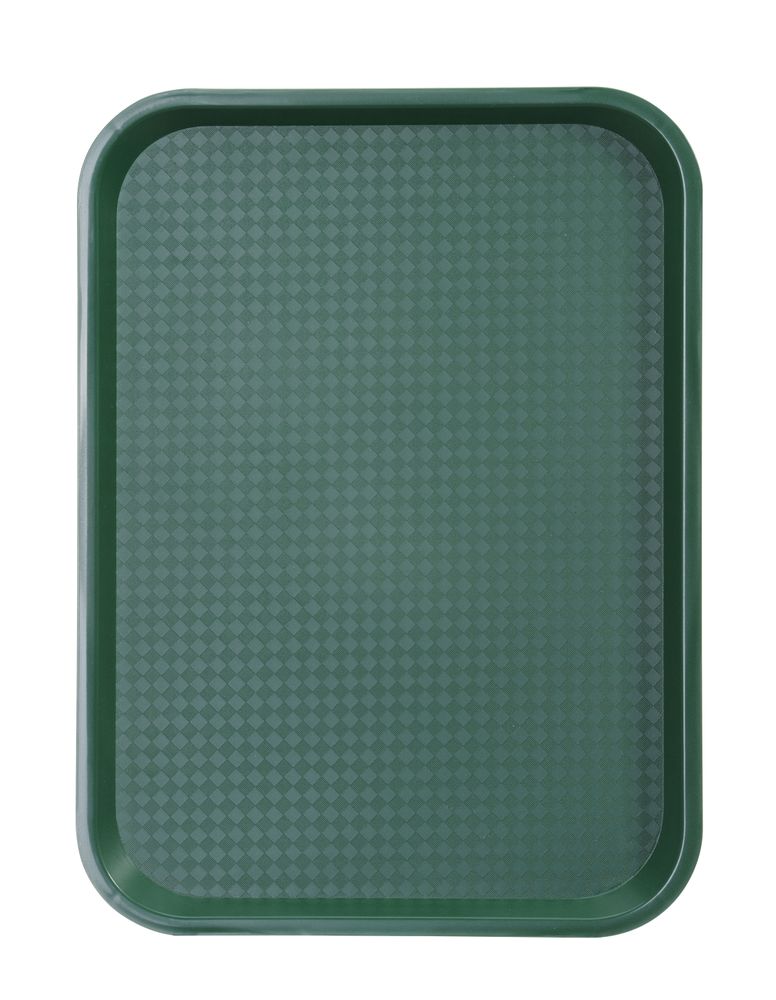 Vassoi da fast food medi, HENDI, Verde, 305x415x(H)20mm