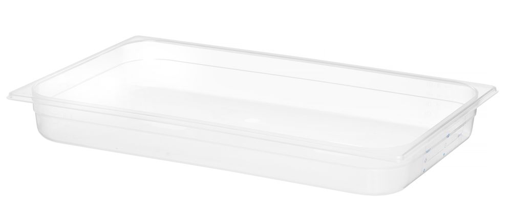 Contenitore Gastronorm 1/1, HENDI, GN 1/1, 9L, Trasparente, 530x325x(H)65mm