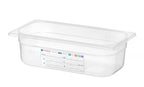Contenitore Gastronorm 1/3, HENDI, GN 1/3, 4L, Trasparente, 325x176x(H)100mm