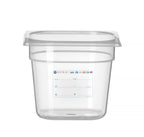 Contenitore Gastronorm 1/6, HENDI, GN 1/6, 2,4L, Trasparente, 176x162x(H)150mm