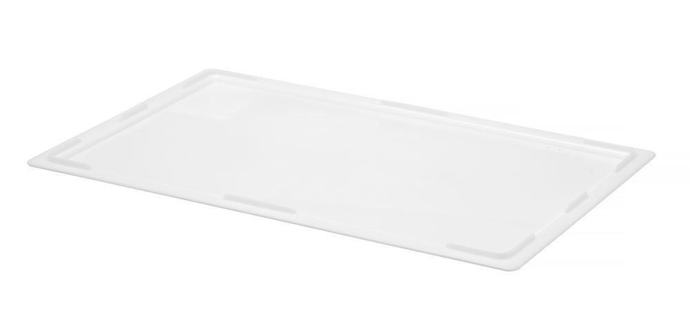 Coperchio per la cassetta per l´impasto per pizza GN 1/1, HENDI, GN 1/1, Bianco, 530x325x(H)20mm