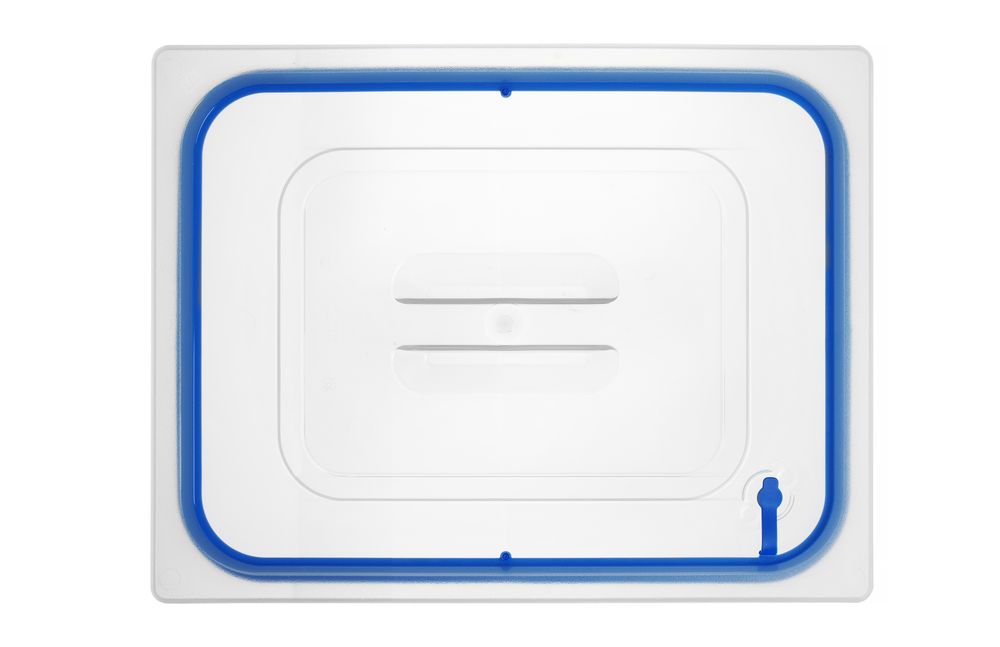 Coperchio Gastronorm a chiusura ermetica, HENDI, GN 1/2, Trasparente, 325x265mm