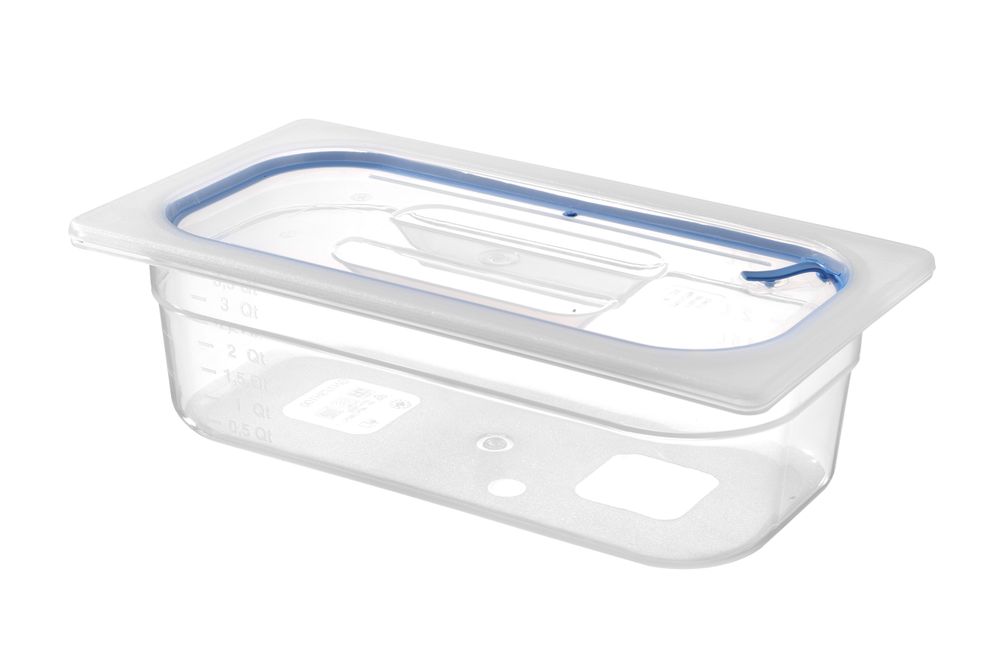 Coperchio Gastronorm a chiusura ermetica, HENDI, GN 1/3, Trasparente, 325x176mm