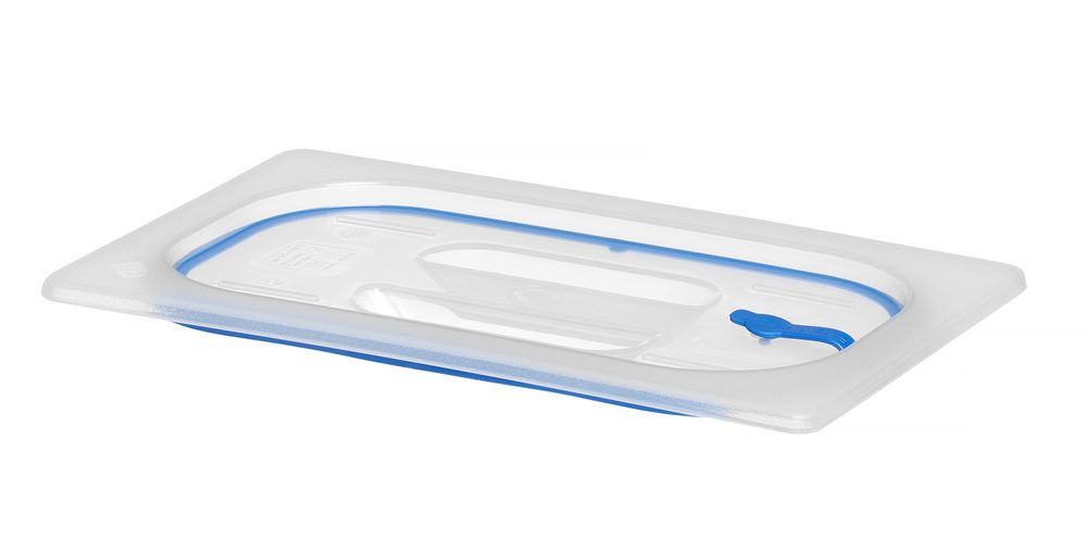 Coperchio Gastronorm a chiusura ermetica, HENDI, GN 1/4, Trasparente, 265x162mm