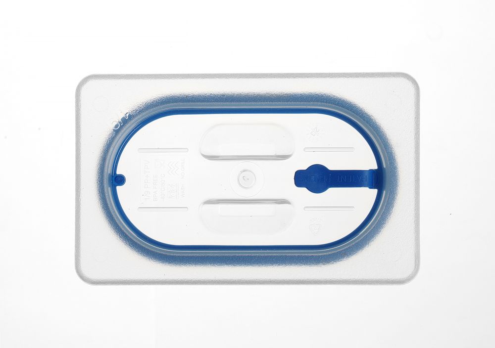 Coperchio Gastronorm a chiusura ermetica, HENDI, GN 1/9, Trasparente, 176x108mm