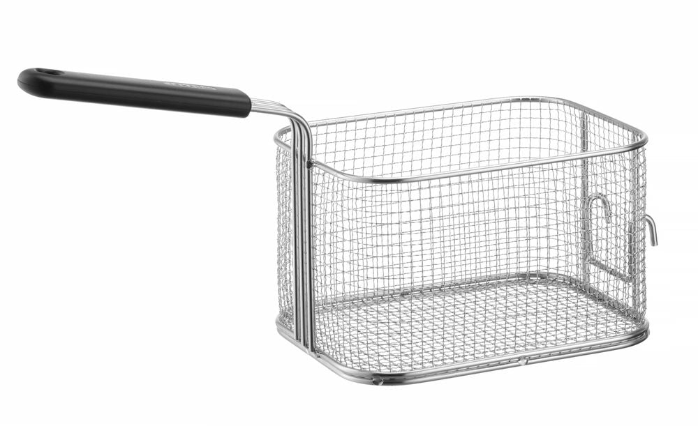 Cestello per friggere, HENDI, Friggitrice profonda da 8 litri 207208 207307 209202 209301, 242x200x(H)140mm
