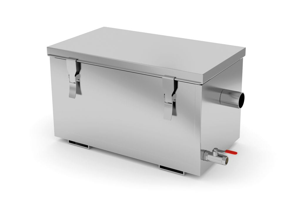 Trappola del grasso, HENDI, Profi Line, 300 l/h, 30L, 650x346x(H)308mm