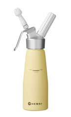 Sifone per panna, HENDI, 0,5L, Giallo pastello, ⌀80x(H)260mm