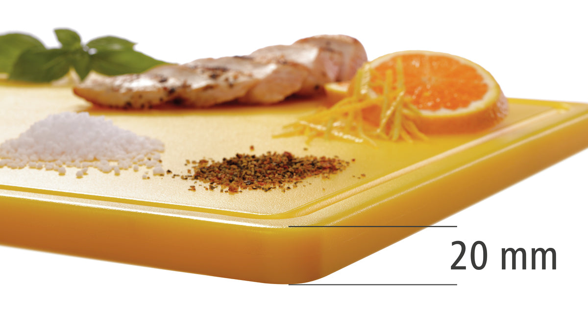 Tagliere PRO 53x32 W-R — Giallo