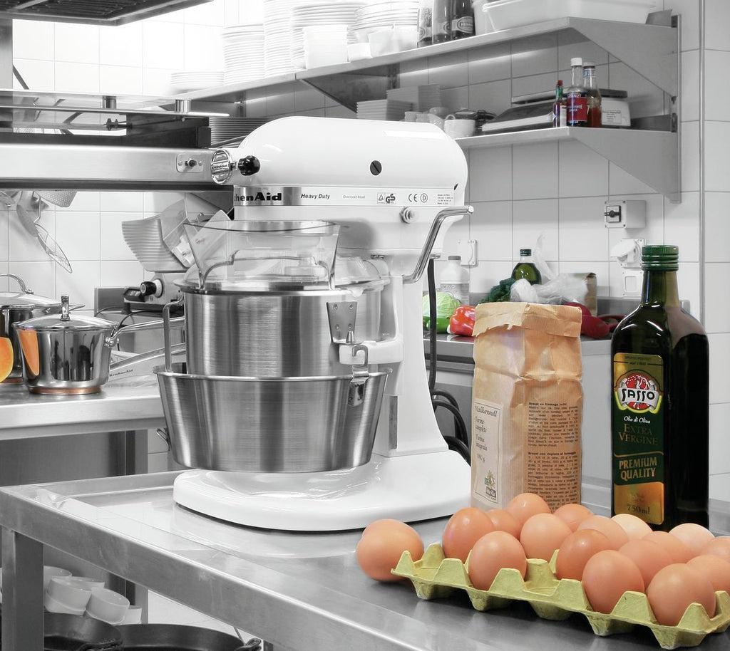 KitchenAid 5KPM5EWH, bianco, 4,83L