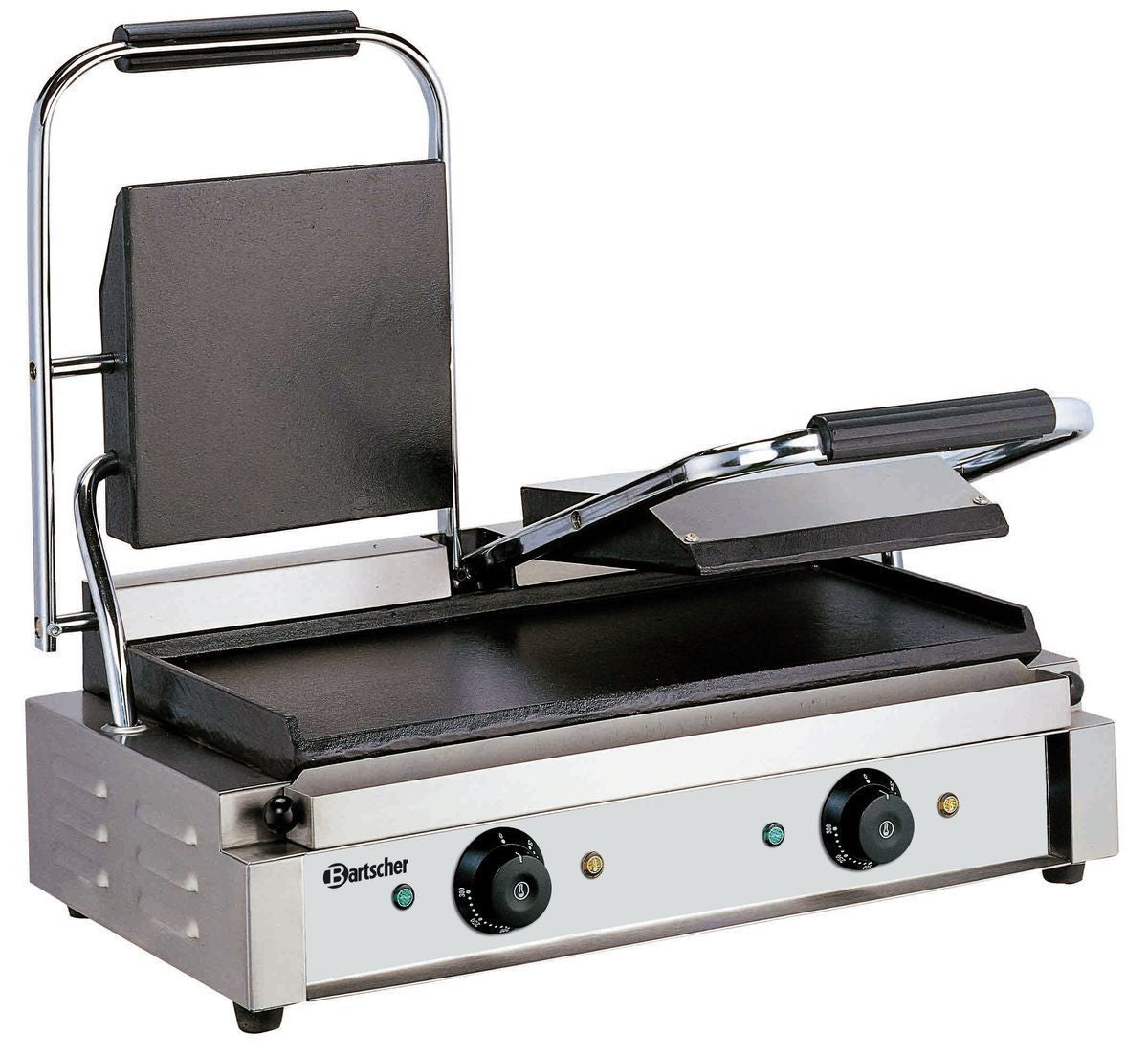 Piastra Professionale panini in ghisa 3600 2R ,360 2G e 3600 2GR — Liscio