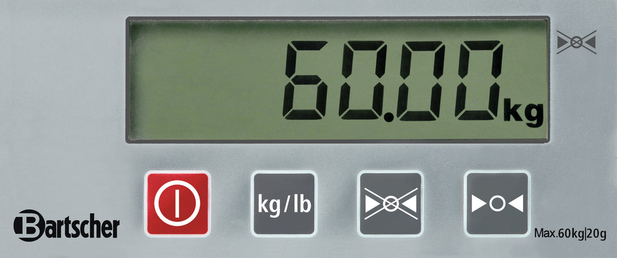 Bilancia digitale, 60kg, 20g