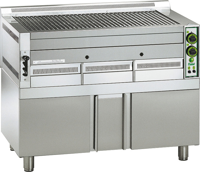 GRIGLIA PIETRA LAVICA PROFESSIONALE B115
