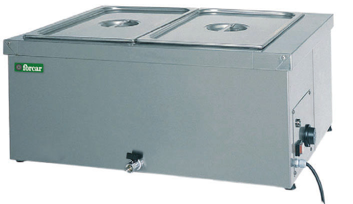 TAVOLA CALDA BAGNOMARIA - 2xGN1/1 - 200h BM1782