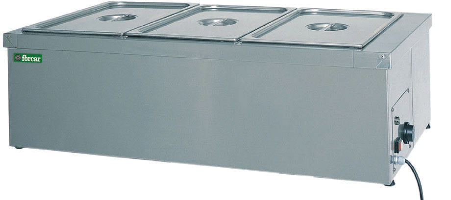 TAVOLA CALDA RESISTENZE A SECCO - 3xGN1/1 - 200h BMS1785