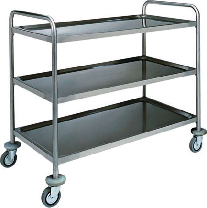 CARRELLO INOX - 3 PIANI STAMPATI CA1411RF2