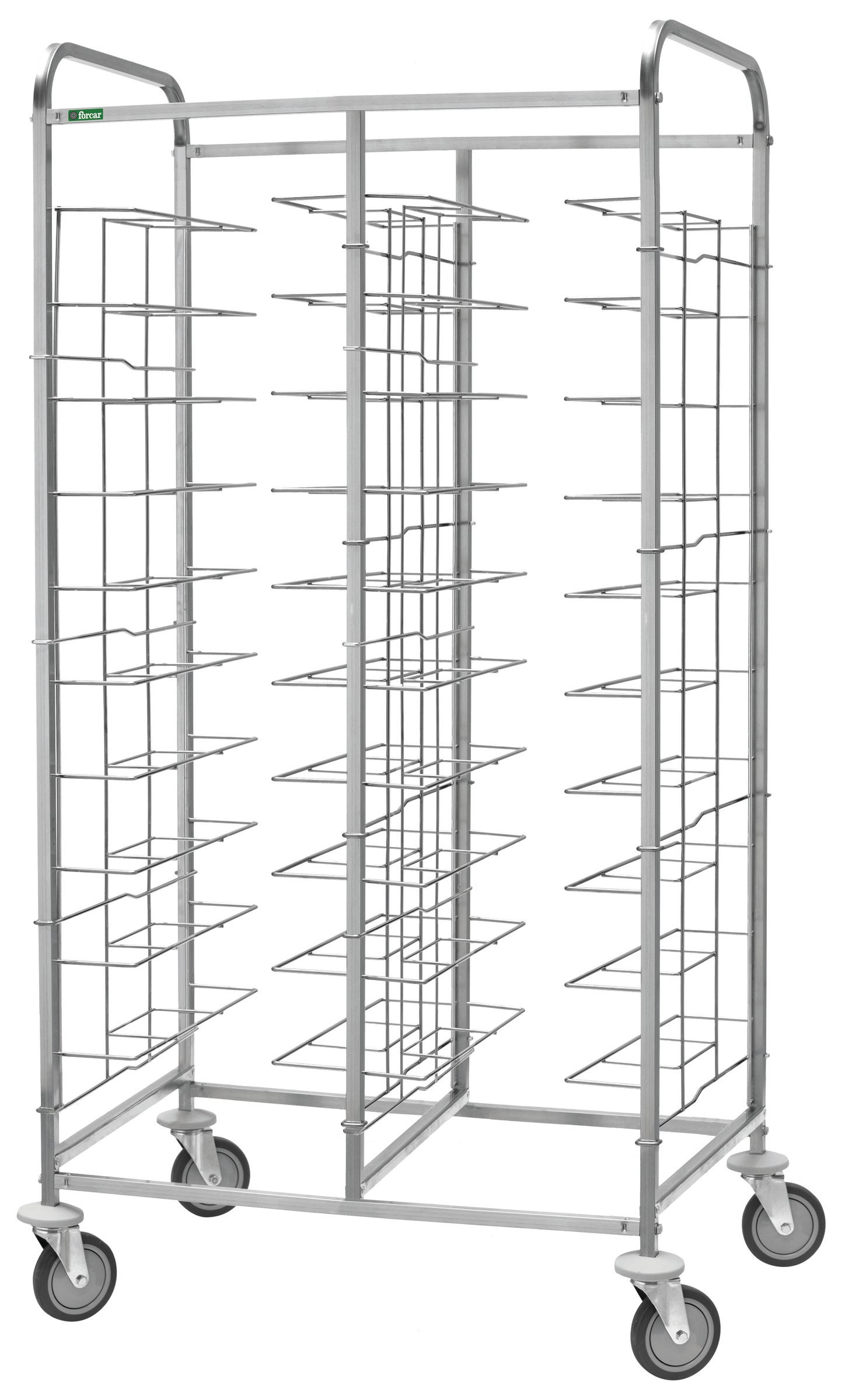 CARRELLO INOX PORTAVASSOI FILO - 20 VASSOI CA1465RF4