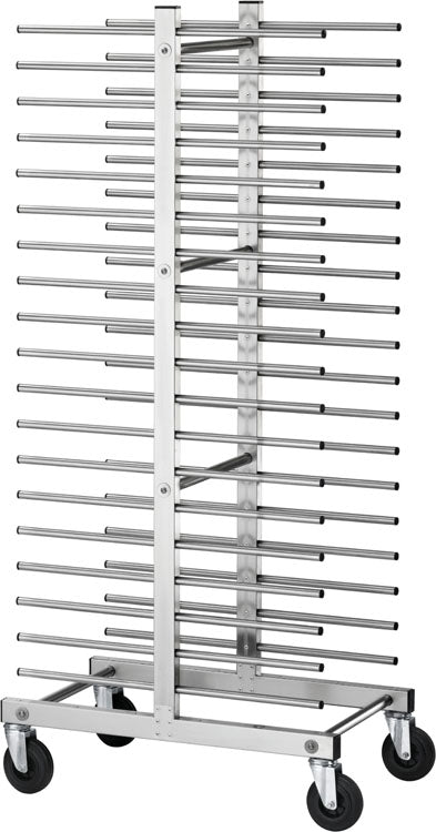 CARRELLO INOX PORTATEGLIE UNIVERSALI - 40 TEGLIE CA1480DRF4