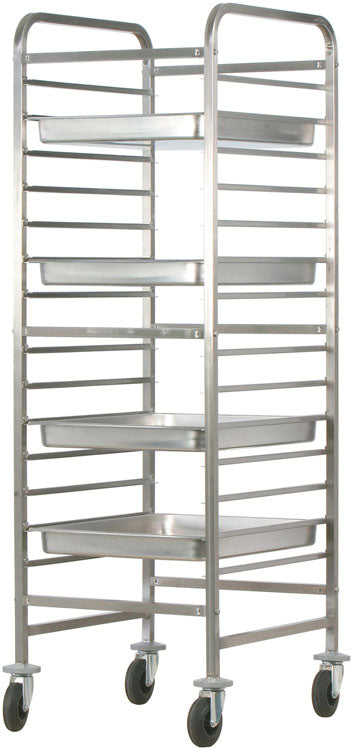 CARRELLO INOX PORTATEGLIE RINFORZATI 14xGN2/1 o 28xGN1/1 CA1486R