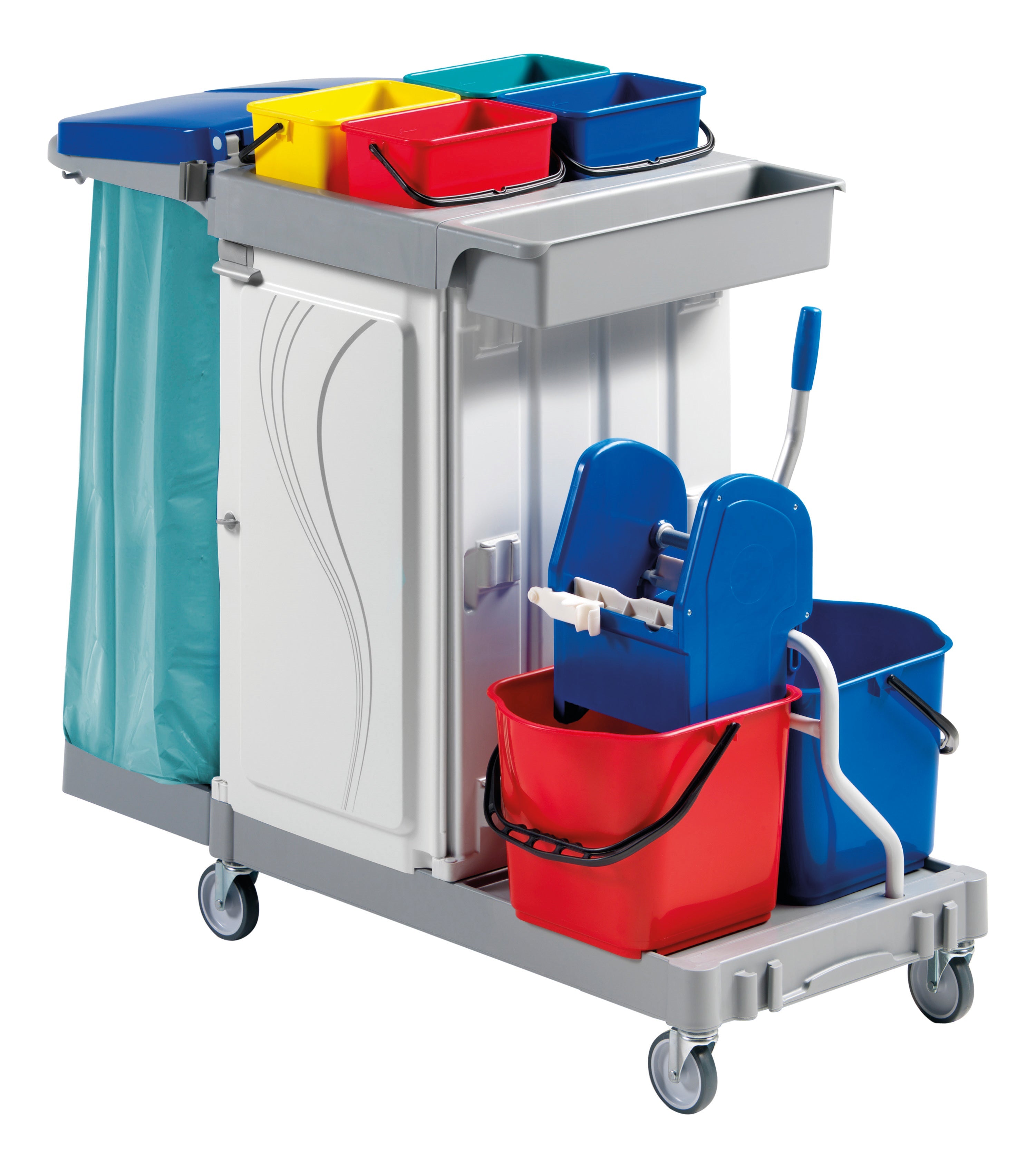 CARRELLO PULIZIA - PLASTICA CA1616