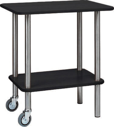 CARRELLO GUERIDON C/RUOTE - CARBON CA9012RCA