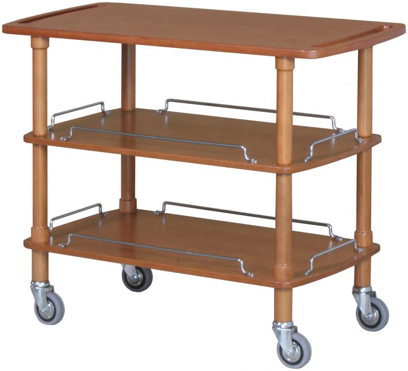 CARRELLO LEGNO 3 PIANI CLP2003RF2