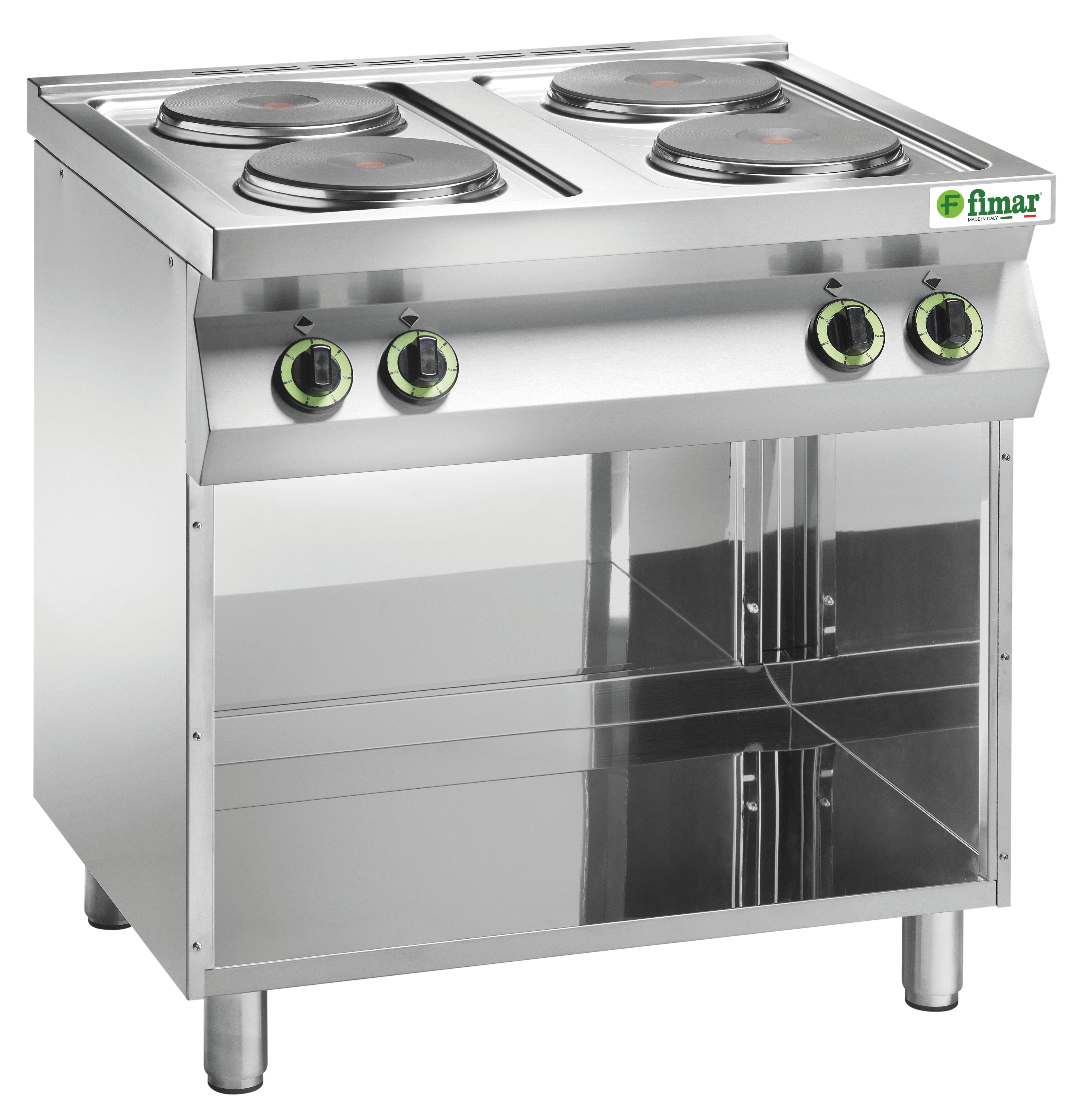 CUCINA 4 PIASTRE ELETTRICHE C/PORTE