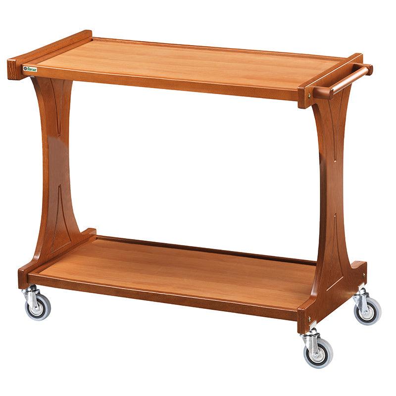 CARRELLO LEGNO 2 PIANI - NOCE CL2001RC