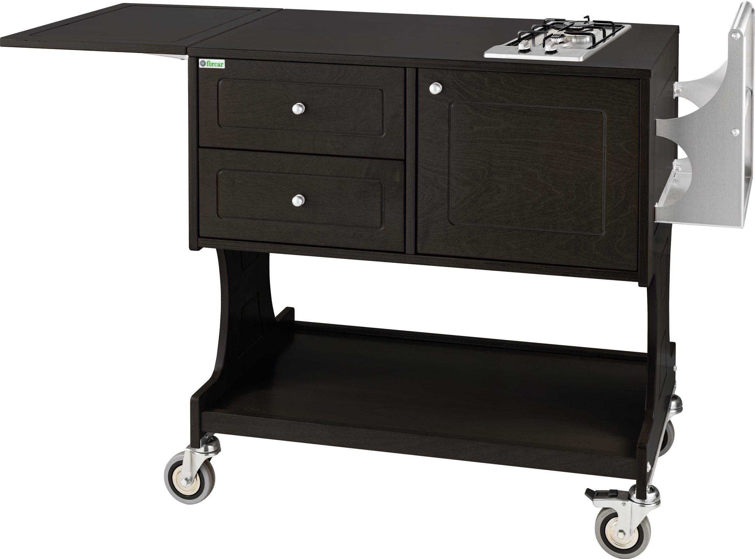 CARRELLO LEGNO FLAMBE' - CARBON CL2750CA