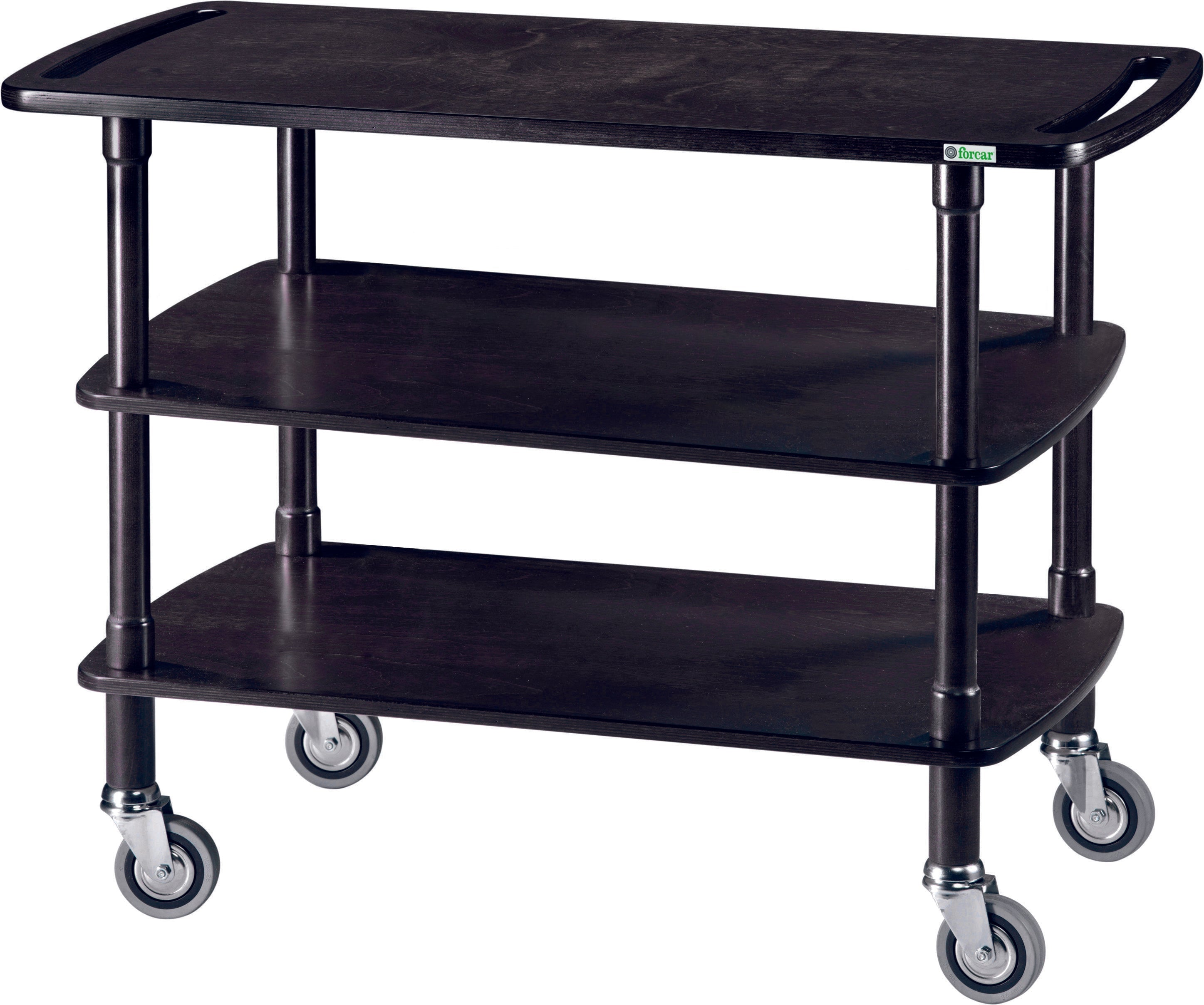 CARRELLO LEGNO 3 PIANI - CARBON CLP2003L40CA