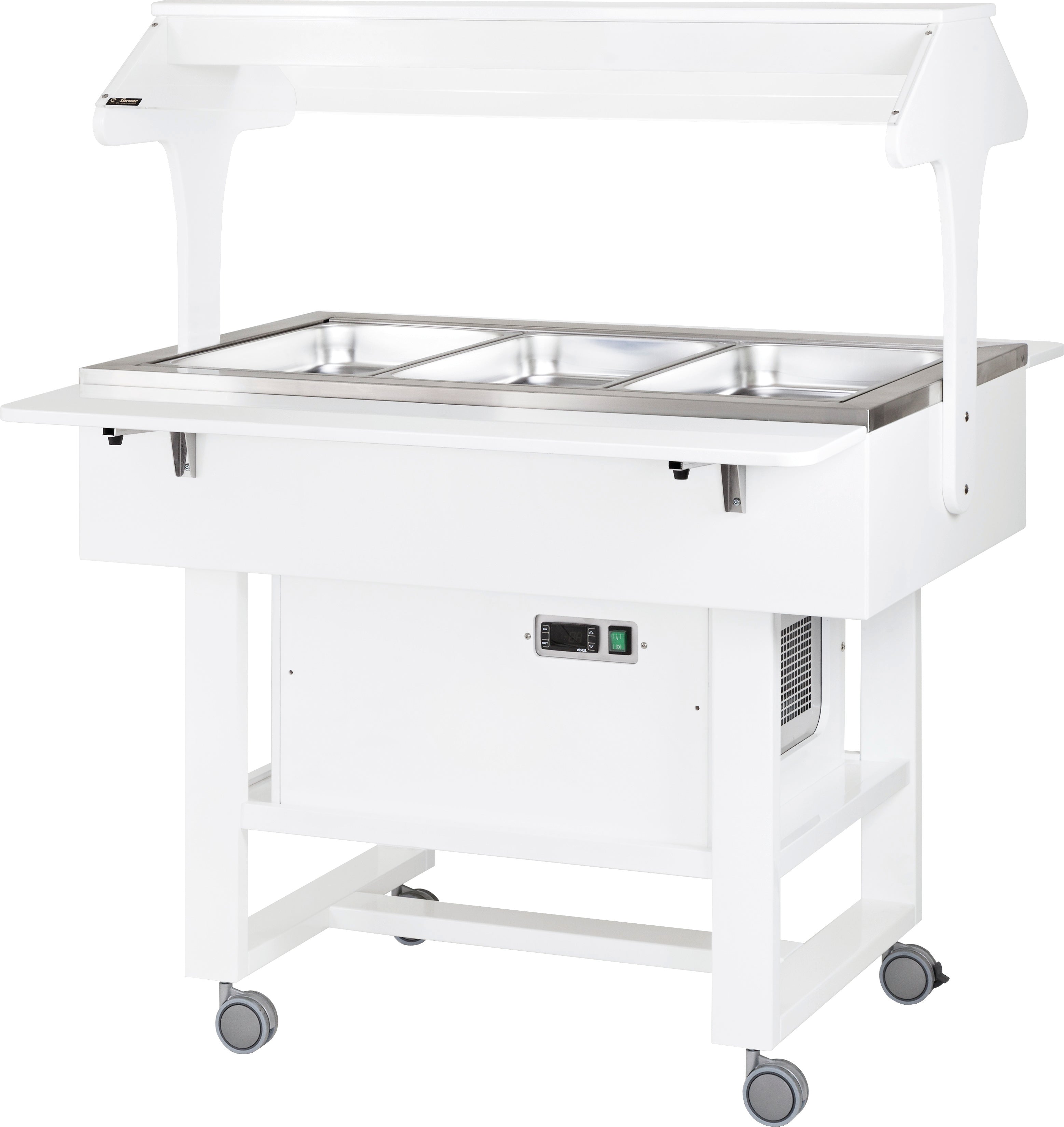 CARRELLO REFRIGERATO LEGNO 3x1/1 CLR2786NBTB