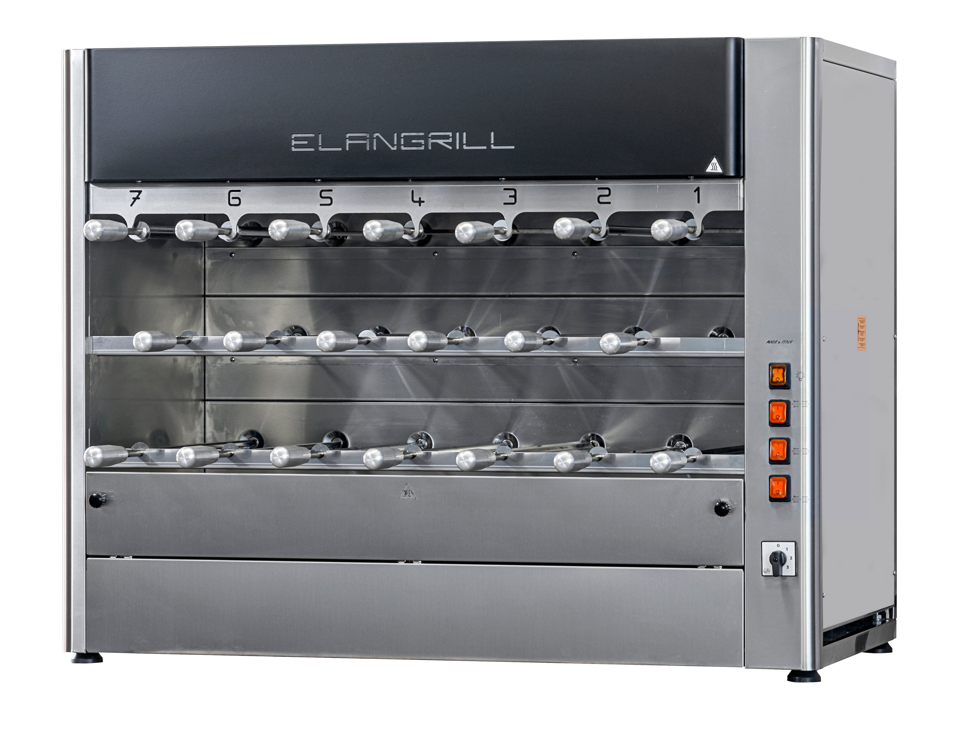 ELANGRILL Churrasco elettrico CM 20 con 20 spade