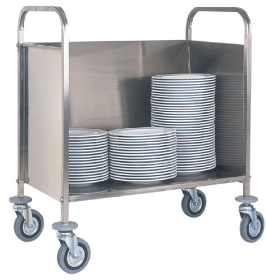 CARRELLO INOX RITIRO PIATTI/VASSOI - 200 PIATTI CP1441RF2