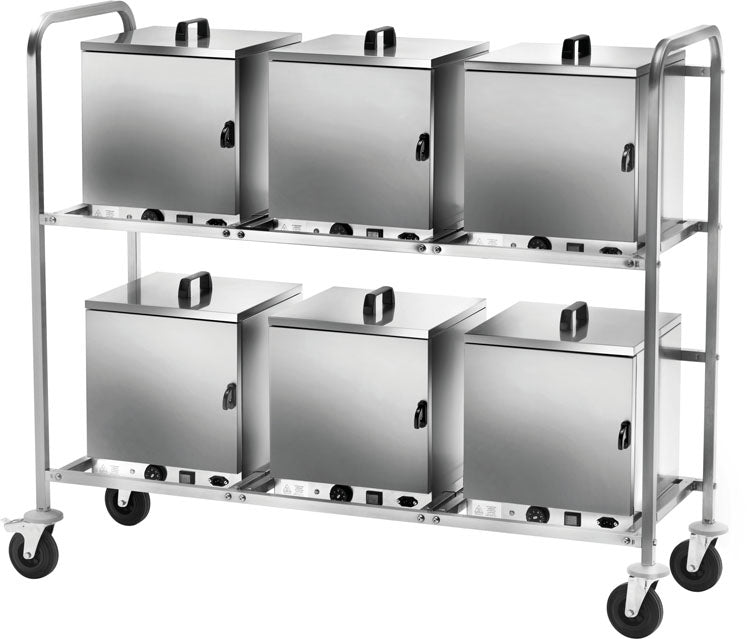CARRELLO COLAZIONE PORTACASSETTE TERMICHE CPC600