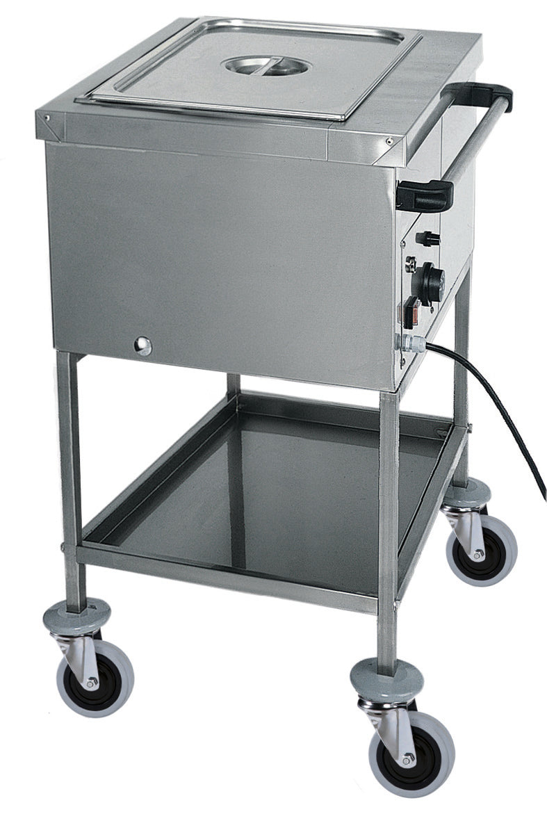 CARRELLO TERMICO INOX BAGNOMARIA 1xGN1/1 CT1756