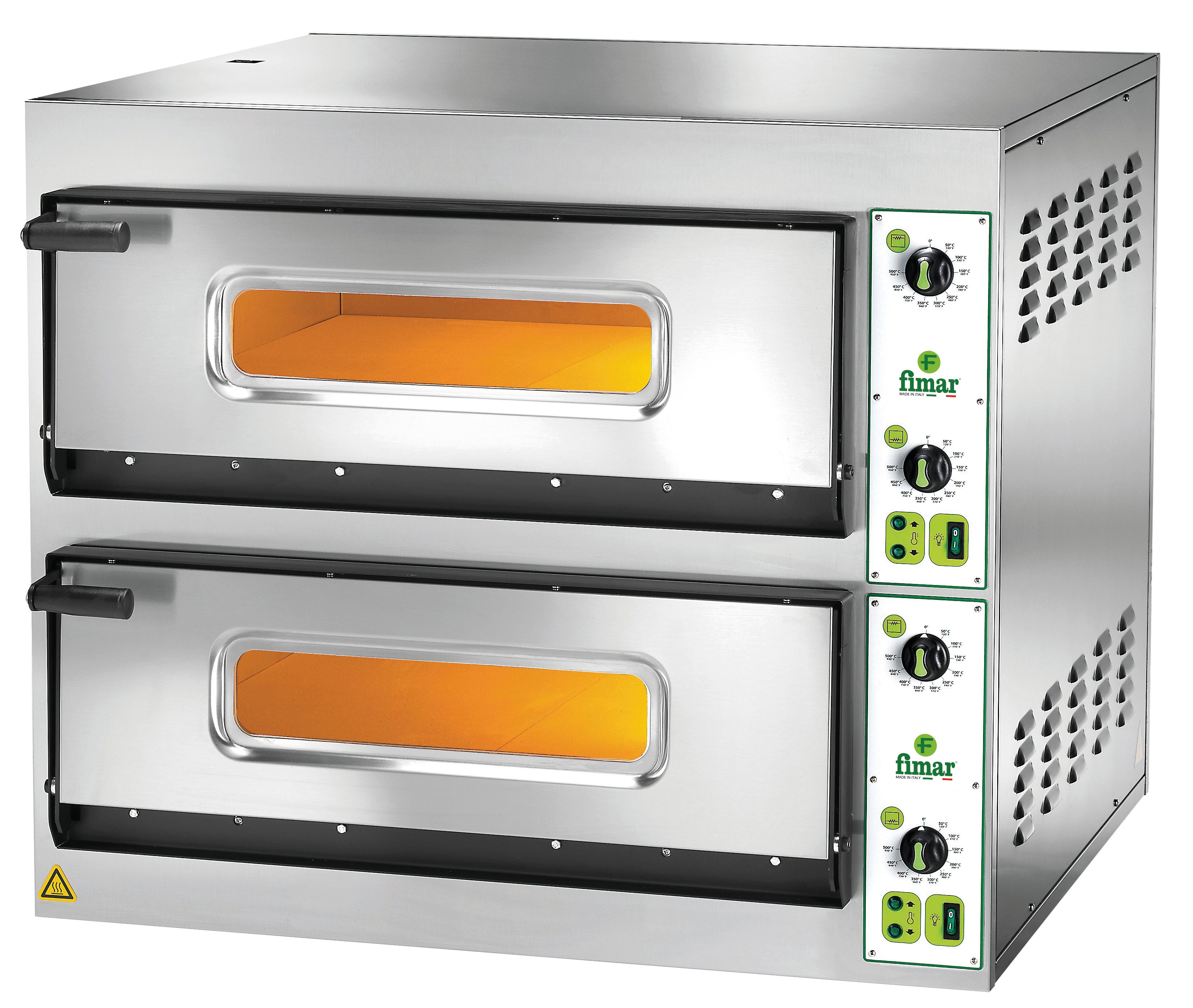 FORNO ELETTRICO FES4+4 INOX - 230V 3PH