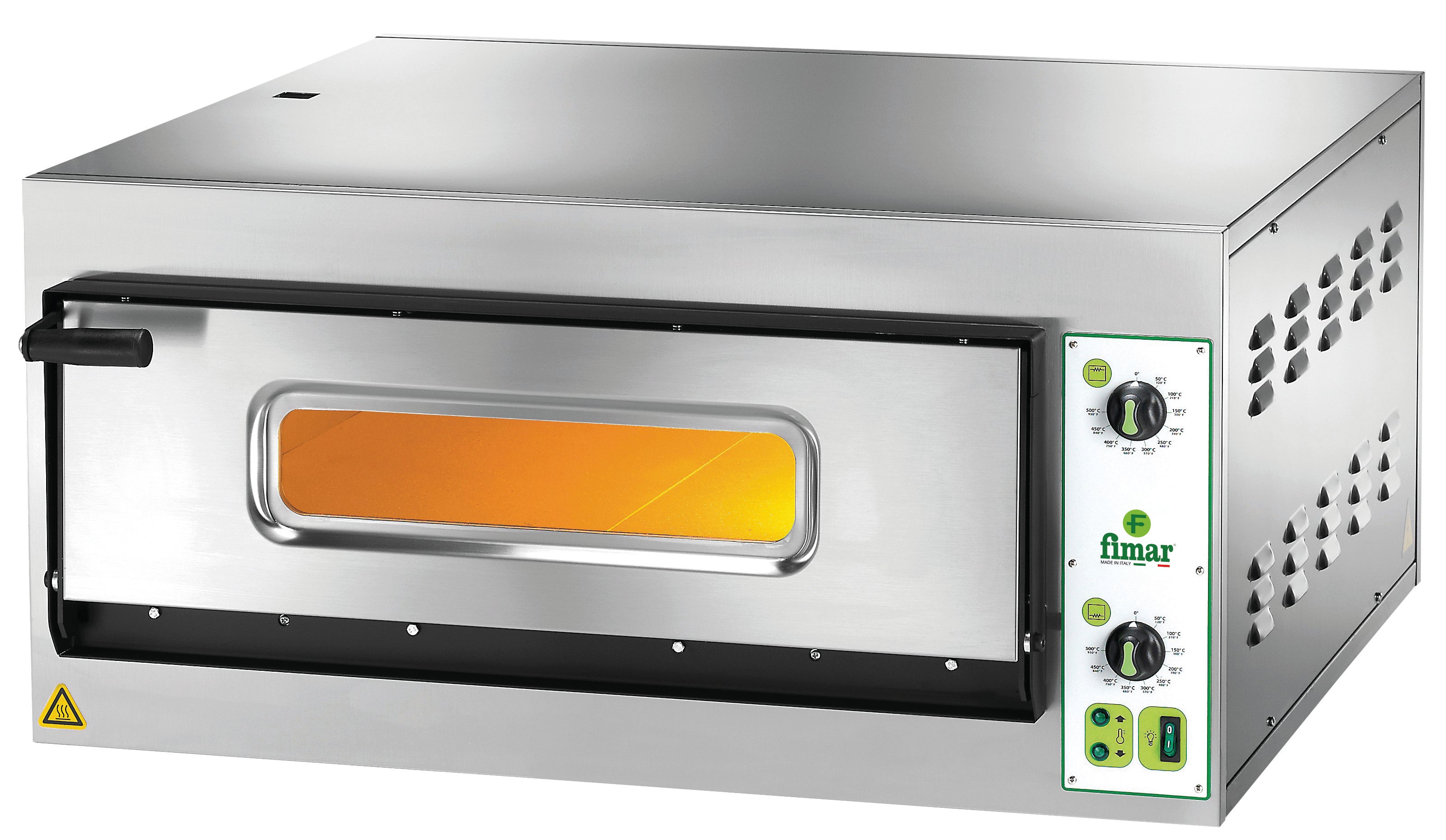 FORNO ELETTRICO FES4 INOX - 3PH + PIROMETRO