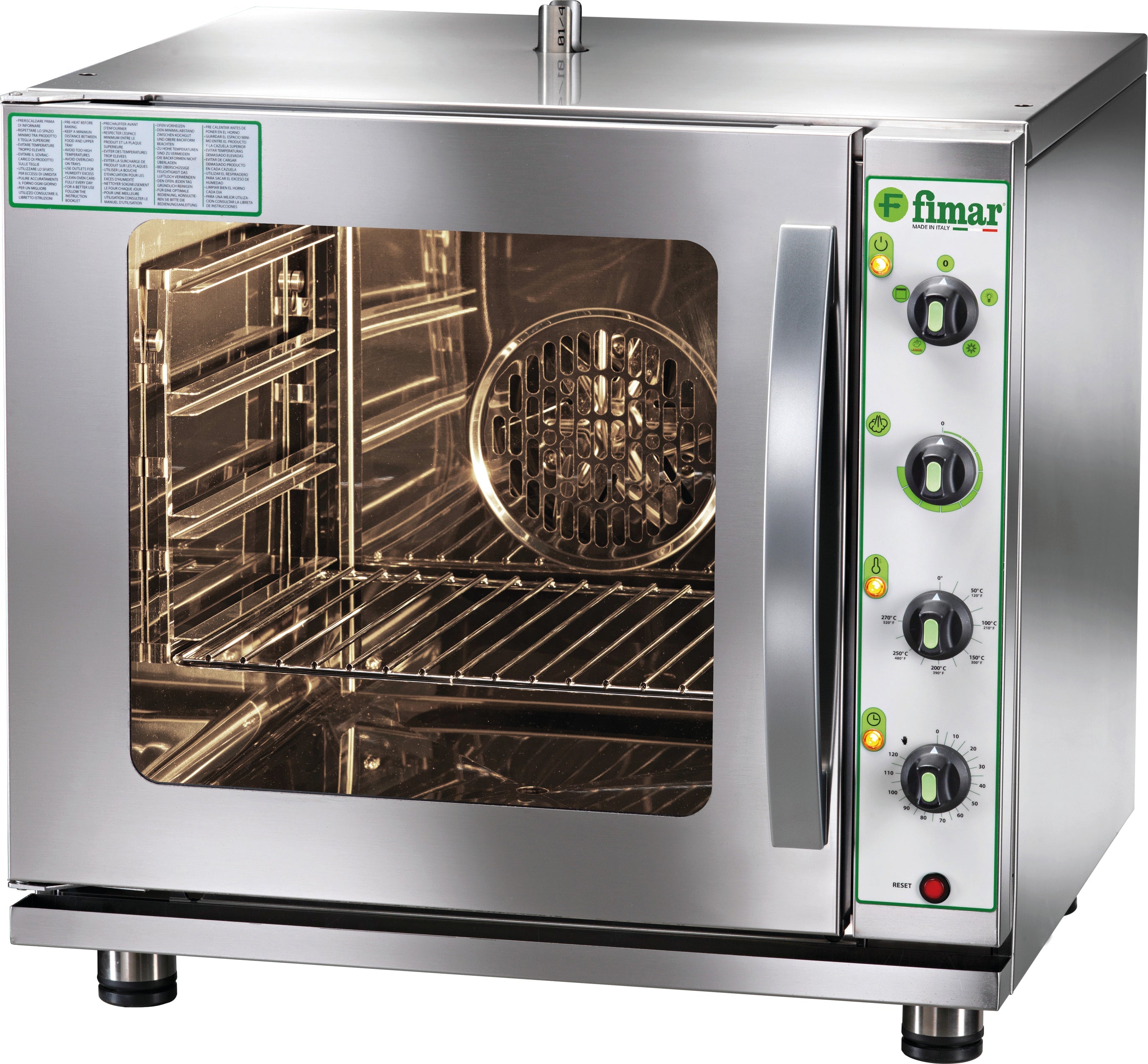 FORNO CONVEZIONE FN423GV GPL - 1PH CON UMIDIFICATORE