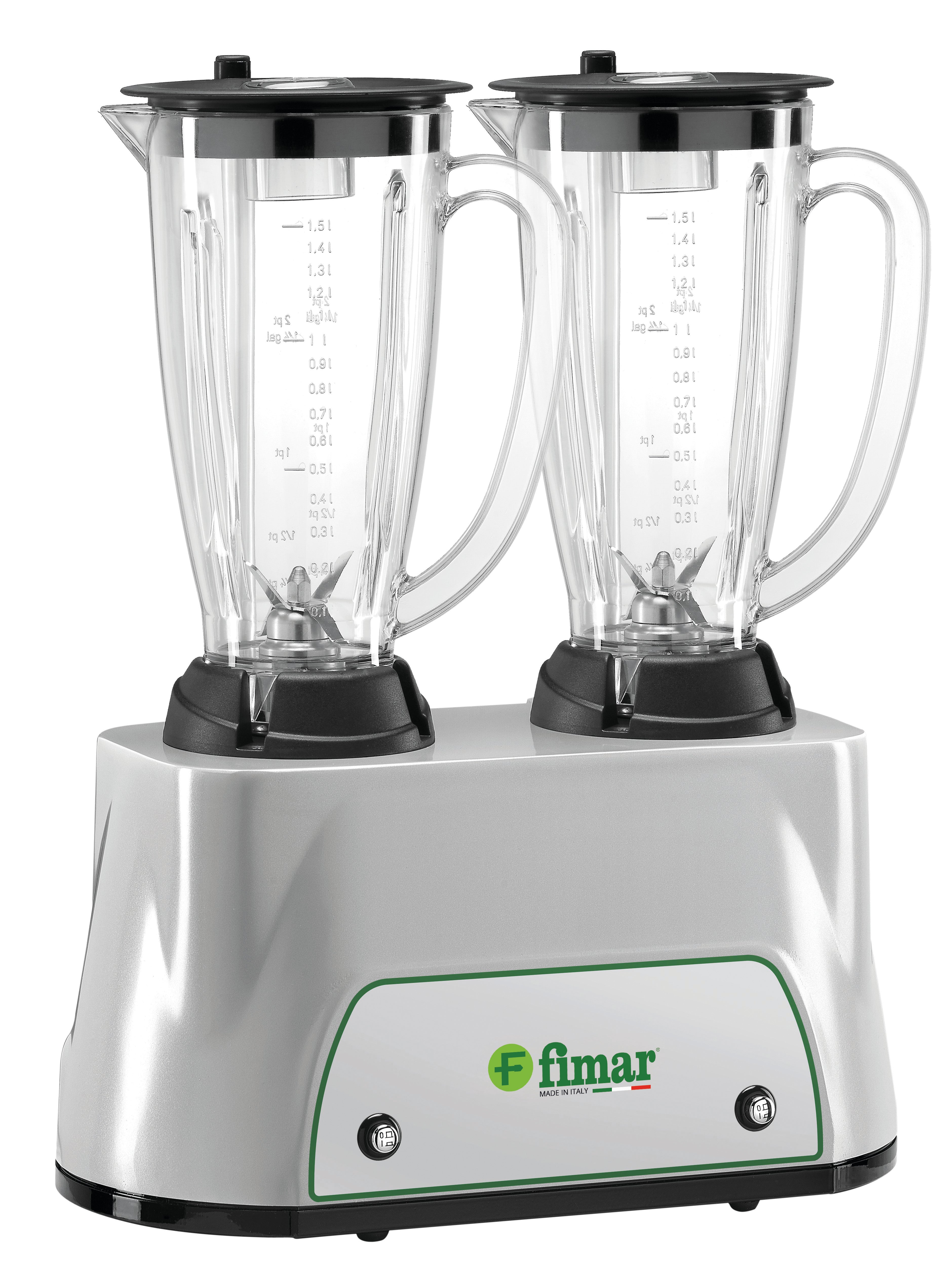 FRULLATORE DOPPIO FR2150 LEXAN - 1PH