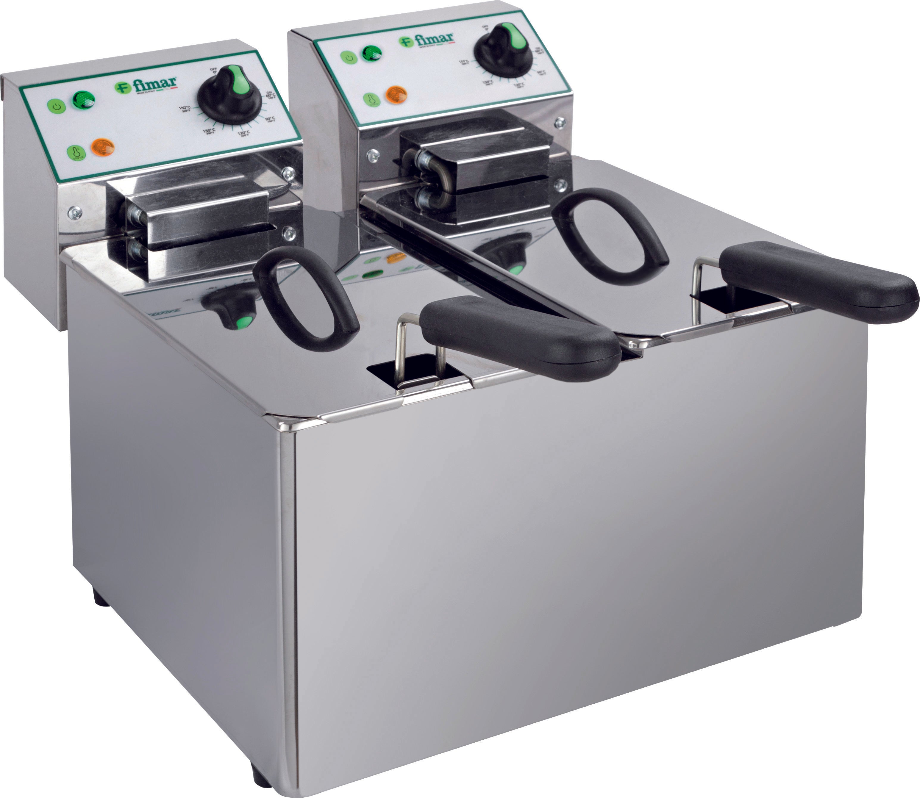FRIGGITRICE ELETTRICA DOPPIA FR44N - 230V 1PH