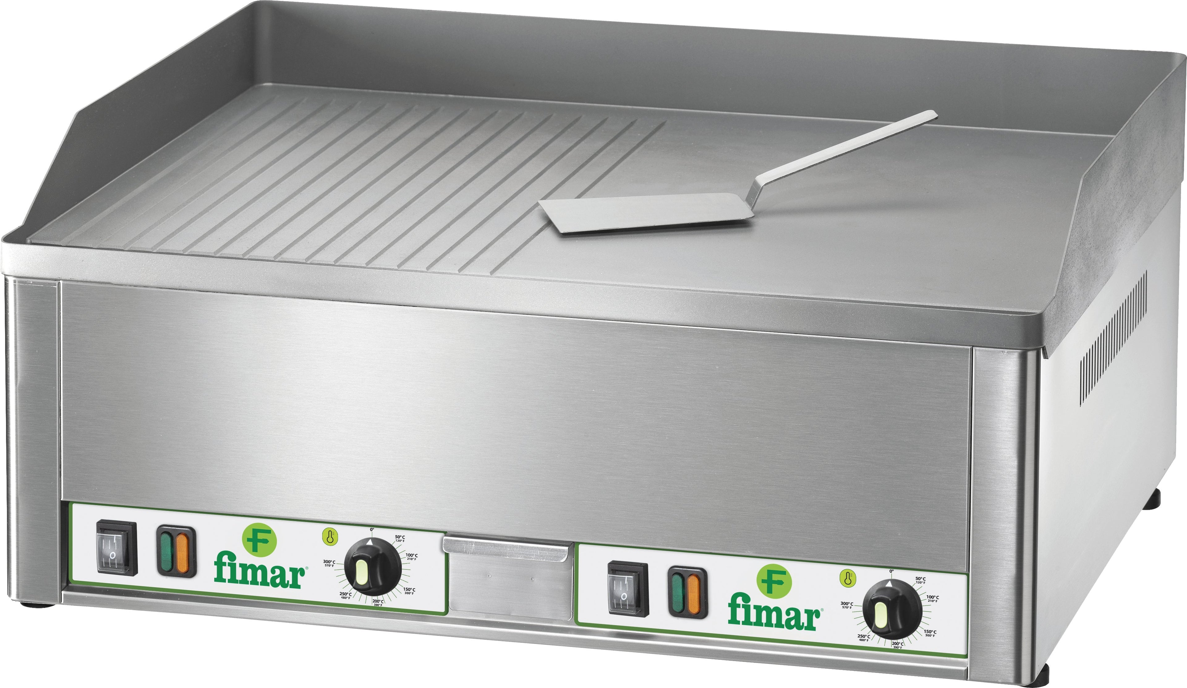 FRY TOP DOPPIO LISCIO-RIGATO - 3PH