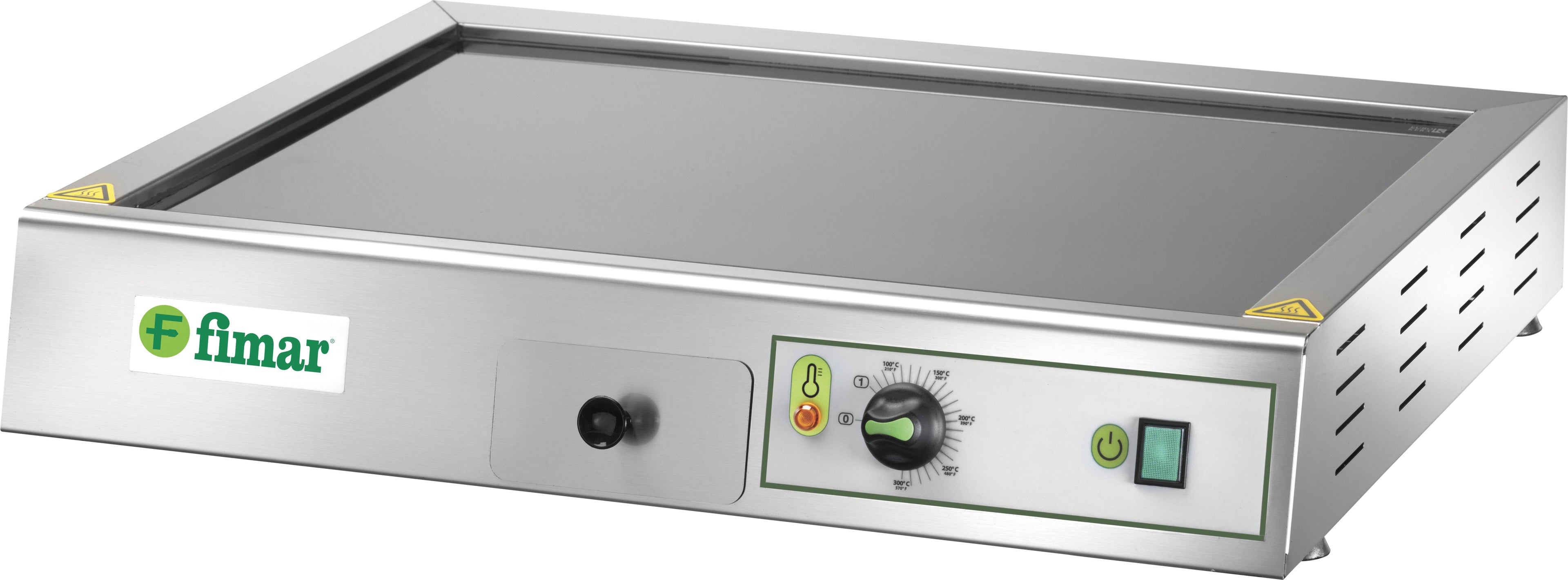 FRY TOP DOPPIO IN VETROCERAMICA - 1PH