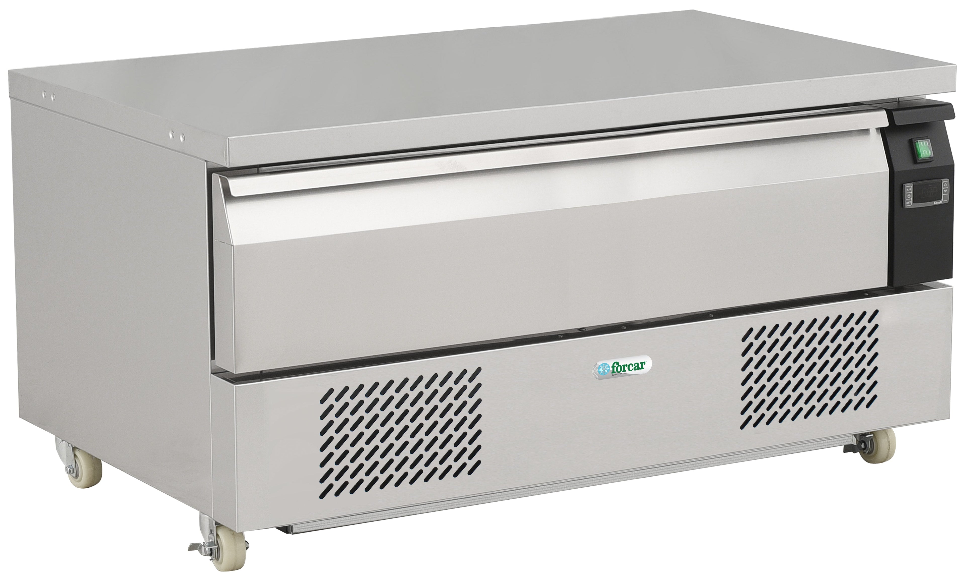 CASSETTIERA REFRIGERATA CON RUOTE - GN1/1 - VENTILATA G-CBR1-3