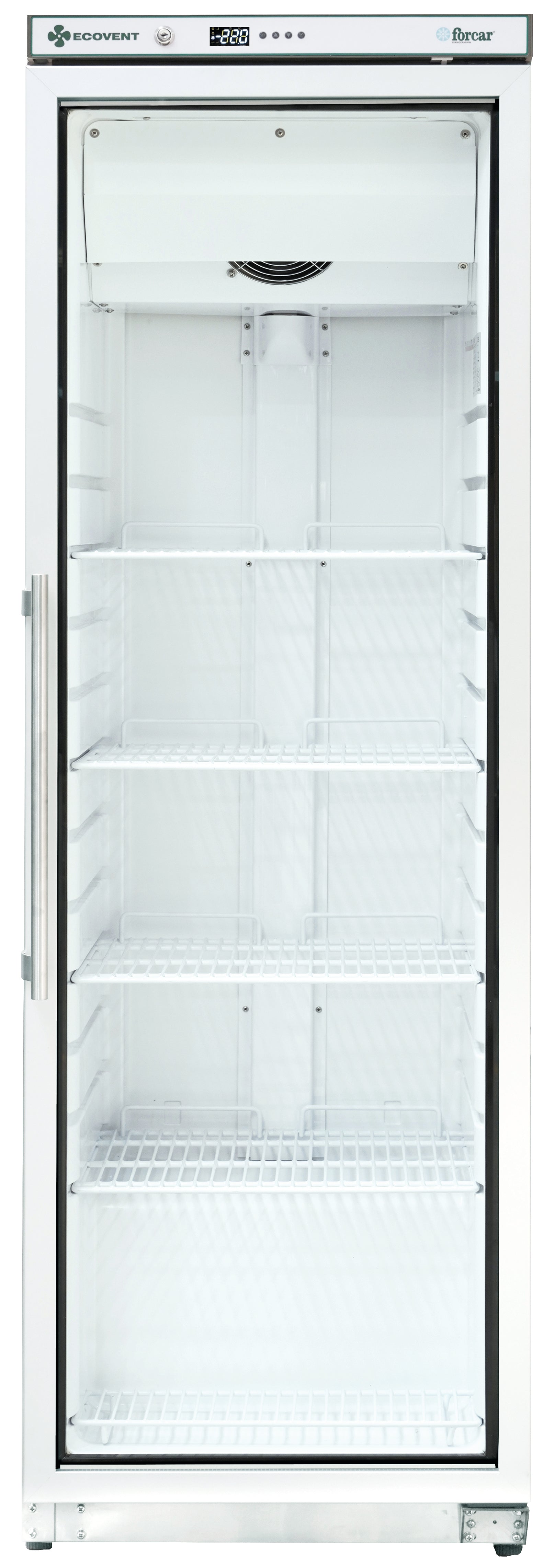ARMADIO REFRIGERATO ECO VENTILATO -18-22°C BIANCO C/VETRO G-EFV400G