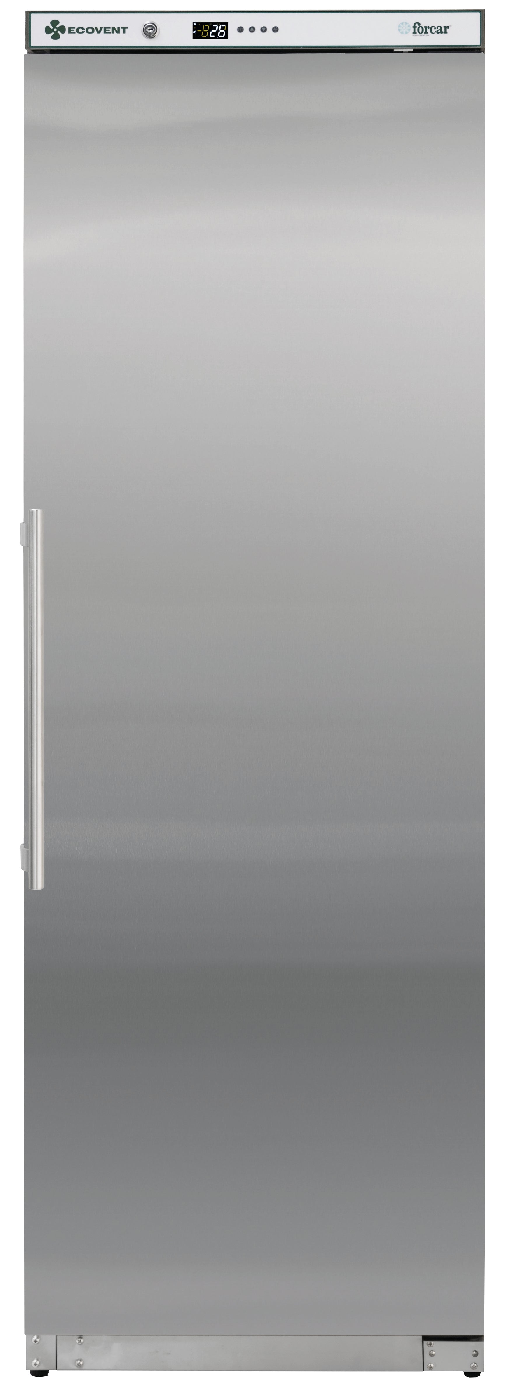 ARMADIO REFRIGERATO ECO VENTILATO INOX -18-22°C G-EFV400SS