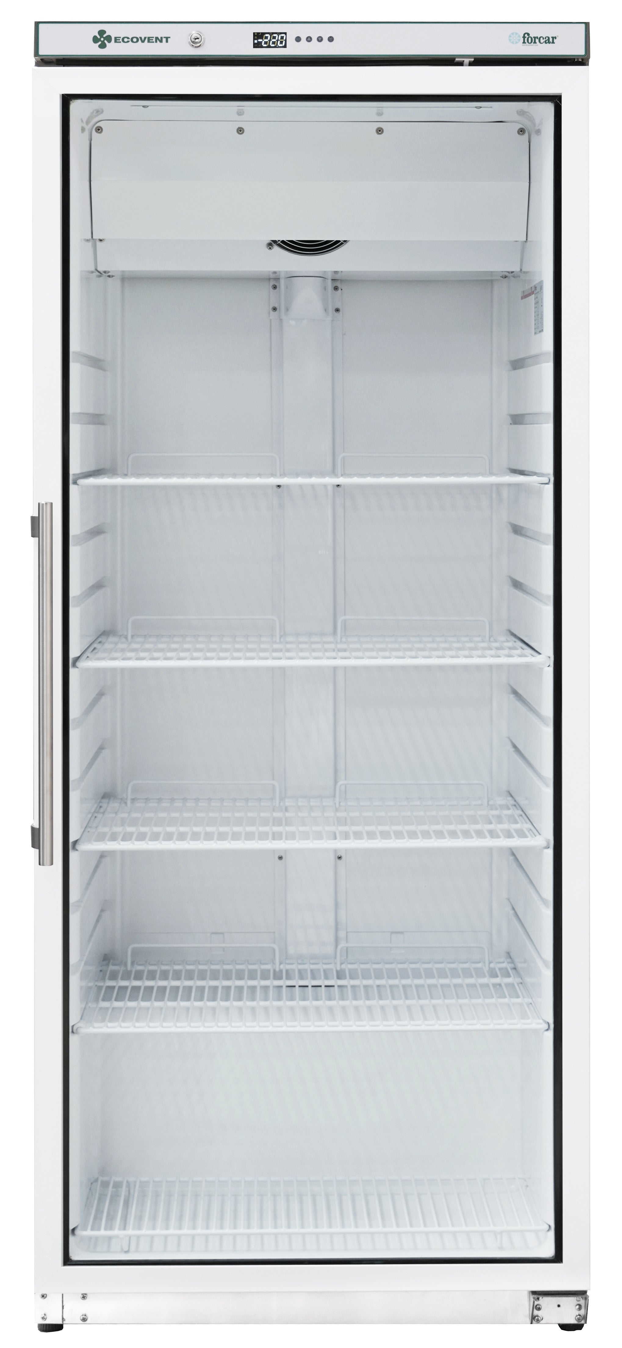 ARMADIO REFRIGERATO ECO VENTILATO -18-22°C BIANCO C/VETRO G-EFV600G